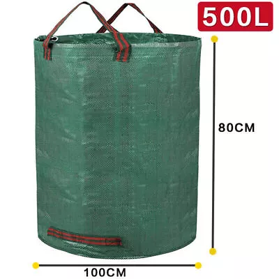 Extra Large Garden Waste Bags Refuse Heavy Duty Sacks Grass Leaves Rubbish Bag • £7.35