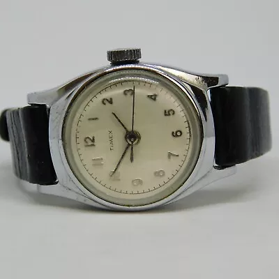 Vintage Timex Shock Resistant Wind-up Analog Women's Watch • $18.99