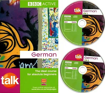 BBC Active Talk German Course Book And 2 CD's Basic Course For Beginners Learn • £9.99