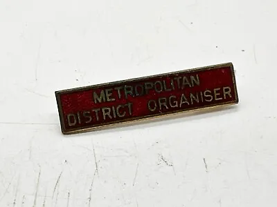 Vintage Enamel Wvs Wrvs County Metropolitain Organiser Medic Nurses Badge Medal • £22.99