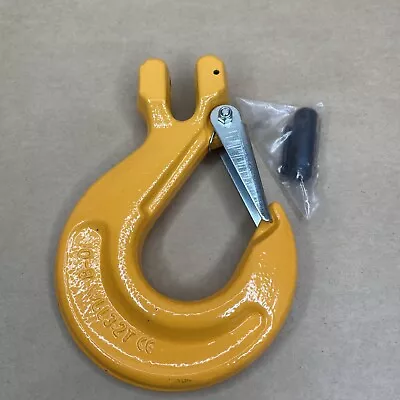 Lifting Clevis Sling Hook With Latch 10MM (Grade 80 3.2 Ton Chain 3.2T) • £9.39