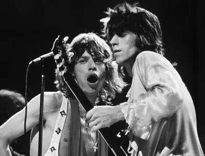 The Rolling Stones Mick Jagger Keith Richards   8x10 Glossy Photo • $8.99