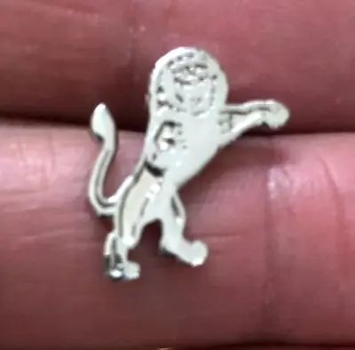 Rare Millwall Tiny Cutout Lion Silver Metal Pin Badge • £2.49