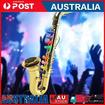 Toy Saxophone Portable Saxophone Toy Party Props Kids Learning Accessories • $20.99