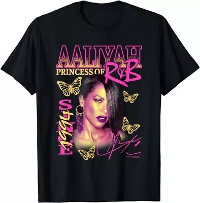 Aaliyah. Pink. And Yellow Edit T-Shirt • $19.99