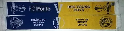 Official UEFA Europa League 19/20 Double Wool Scarf FC Porto X BSC Young Boys • $19.99