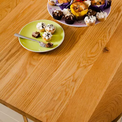 £100 • Buy Full Stave Oak Worktops - Solid Wood Breakfast Bars, Kitchen Counters And More