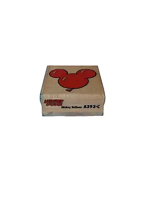 Mickey Balloon Rubber Stamp Disney  A393C Disney Mickey Mouse • $6