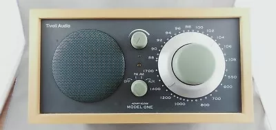 Tivoli Audio Model One Henry Kloss AM FM Radio Green Face With Maple Case • $100