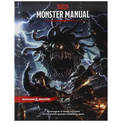 $72.99 • Buy D&D Dungeons & Dragons Monster Manual 5th Edition