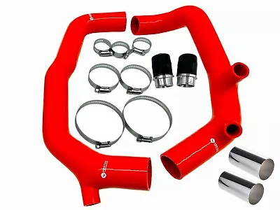 For BMW N54 E90 E92 135 335 535 Z4 E82 2  Inch Silicone Inlet Intake RED • $99.99