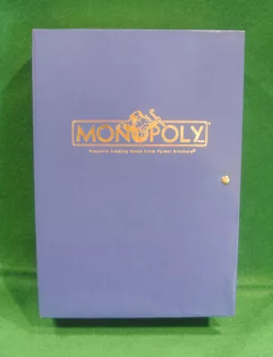 Monopoly Bookshelf Limited Blue Book Collectors 1 Of 10000 And Retro Edition • $75