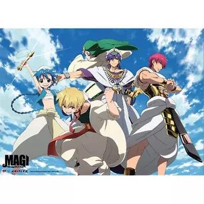 Magi The Labyrinth Of Magic Official Licensed Wall Scroll 60072(New) • $35