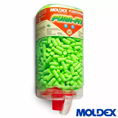 Moldex 6845 Pura-Fit PlugStation SparkPlugs Foam Polyurethane Earplugs (500/Box) • $90.99