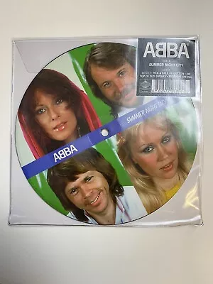 Abba  - Summer Night City  7”  Picture Disc Vinyl • $24.80