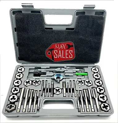 40 Pc SAE Tap And Die Set Bolt Screw Extractor/Puller Kit New Removal  • $31.90