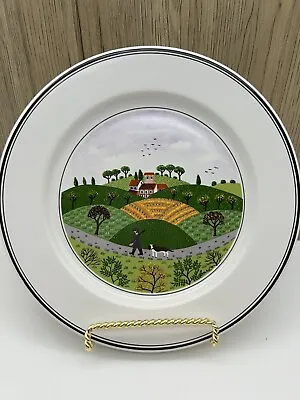 Villeroy Boch COUNTRY FARM DESIGN NAIF Porcelain Salad Plate #6 • $8.45