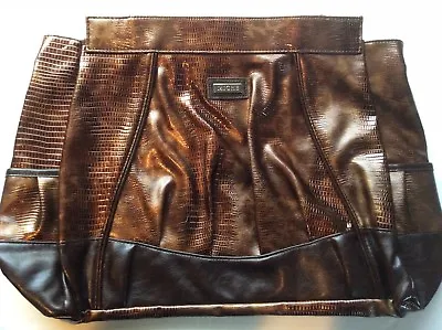 Miche Prima Shell Valicity Brown With Black Trim. • $19.99