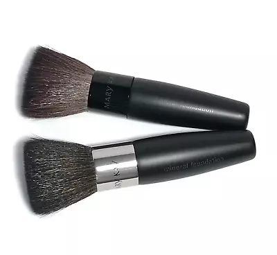 Mary Kay Brush~mineral Powder Foundation Brush~lot Of 2~discontinued! • $17.49