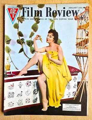 ABC Film Review Magazine Jan 1956 Ludmilla Tcherina Diana Dors Mister Roberts • £3.95