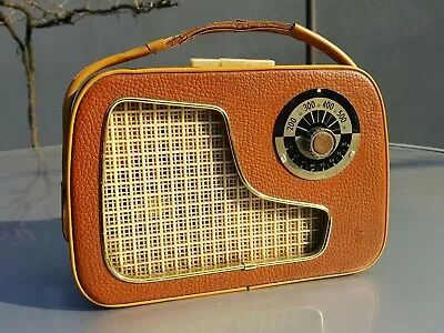 Vintage Philips Party 1957 L3 A 72t Radio Device Art Deco Austria Museum Item  • $299.99