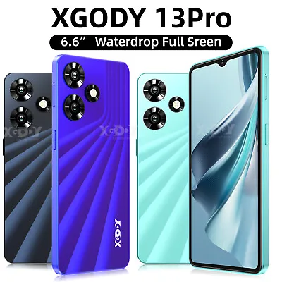 XGODY 6.6  Android New Unlocked Cell Phone Smartphone Dual SIM Quad Core Phablet • $71.55