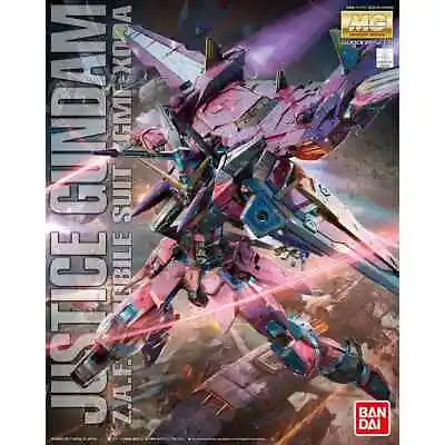 Bandai Gundam SEED Justice Gundam MG 1/100 Model Kit USA Seller • $47.99