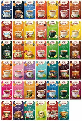 Yogi Ayurvedic Herbal Organic Teas Tea Sachets - Choose From 39 Varieties • £3.99