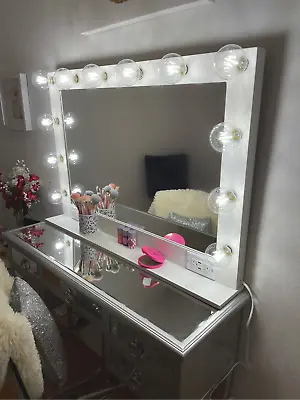 XL Vanity Mirror With Lights 40 X 28 - Made In The USA • $465