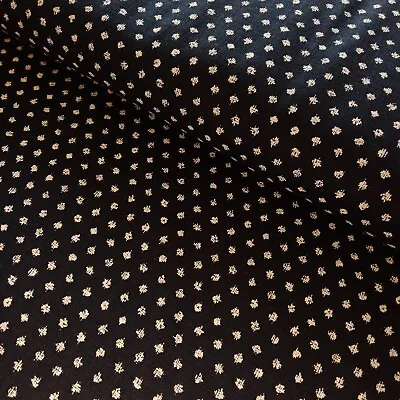 Japanese Kasuri Small Indigo Dotted Cotton Fabric Per 50cm 88223 13 • £17