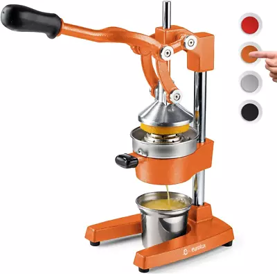 Cast Iron Citrus Juicer | Extra-Large Commercial Grade Manual Hand Press | Heavy • $111.99