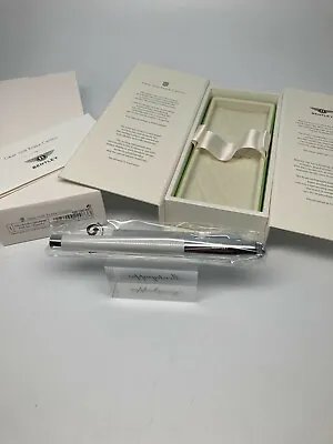 Graf Von Faber-castel Bentley White Satin Extra Fine Nib New • $179