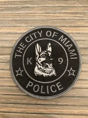 K9 K-9 Miami Police State Of Florida FL  Subdued • $7.99