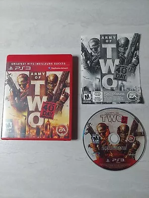 $12.99 • Buy Army Of Two  The 40th Day - CIB!  (Sony PlayStation 3 PS3)