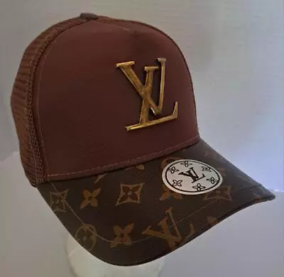 GENUINE LOUIS VUITTON BALL CAP ~NEW W/o Tag ~100 COTTON ~Made In FRANCE ~ADJ • $160.21