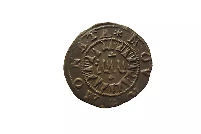 Sweden Medieval  Silver Coin Karl IX FYRK 1601  Stockholm Nice Dark Patina! • $10