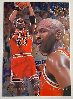 1995-96 Flair MICHAEL JORDAN Chicago Bulls #15 • $3.25