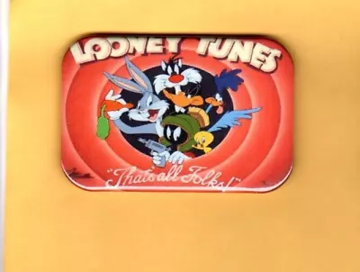 Looney Tunes  Refrigerator Magnet 2  X 3  With Rounded Corner • $5