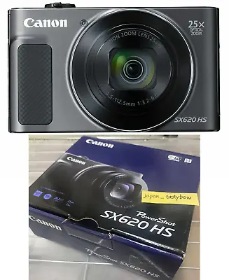 Canon Compact Digital Camera PowerShot SX620 HS Black Power Shot From Japan New • $929.50