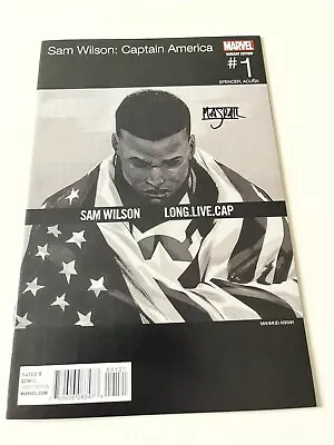 Sam Wilson Captain America #1 Hip Hop Homage Variant Signed By Asrar Marvel • £40