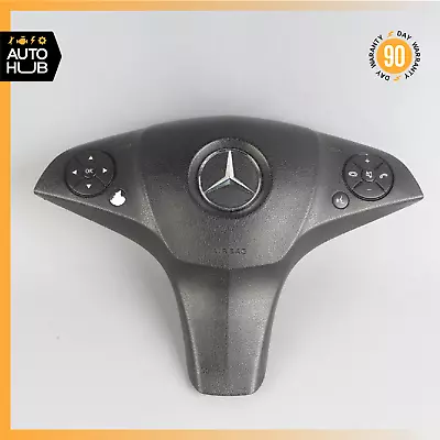 08-12 Mercedes W204 C300 GLK350 C350 Driver Steering Wheel Airbag Black OEM • $207.50