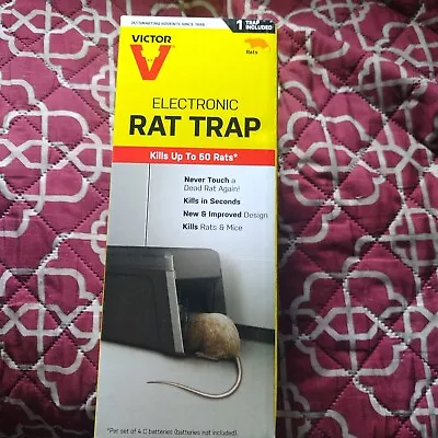 Victor® Indoor Electronic Rat Trap - Black • $23
