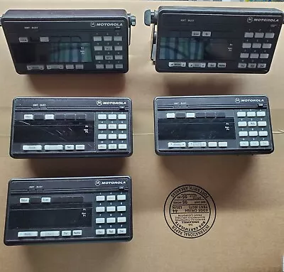 Lot Of 5 Motorola Systems X9000 Control Heads Radio Parts • $70