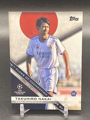 Takuhiro Nakai 2021-22 Topps UEFA Champions League Flags Of Foundation 🇯🇵 02 • $5