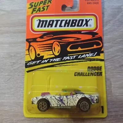 Matchbox 1/64 Diecast Get In The Fast Lane Dodge Challenger • $3.50