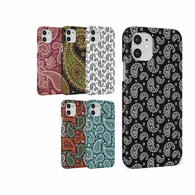 Case For Iphone 15 14 13 12 11 Se 8 Pro Max Hard Phone Cover Paisley Bandana • £5.99