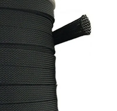 3/4  Expandable Wire Cable Sleeving Sheathing Braided Loom 5 Feet • $5.67