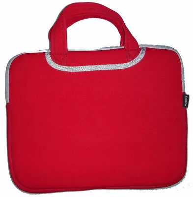Haldex 13.3  Red Neoprene Laptop Bag • $10