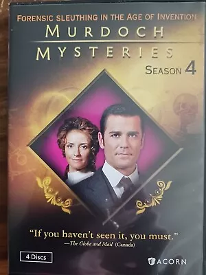 4dvds Murdoch Mysteries Season 4 • $6