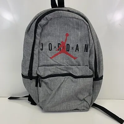 NWT - Nike Air Jordan Jumpman Carbon Heather Large Backpack 9A0462-GEH • $36.10